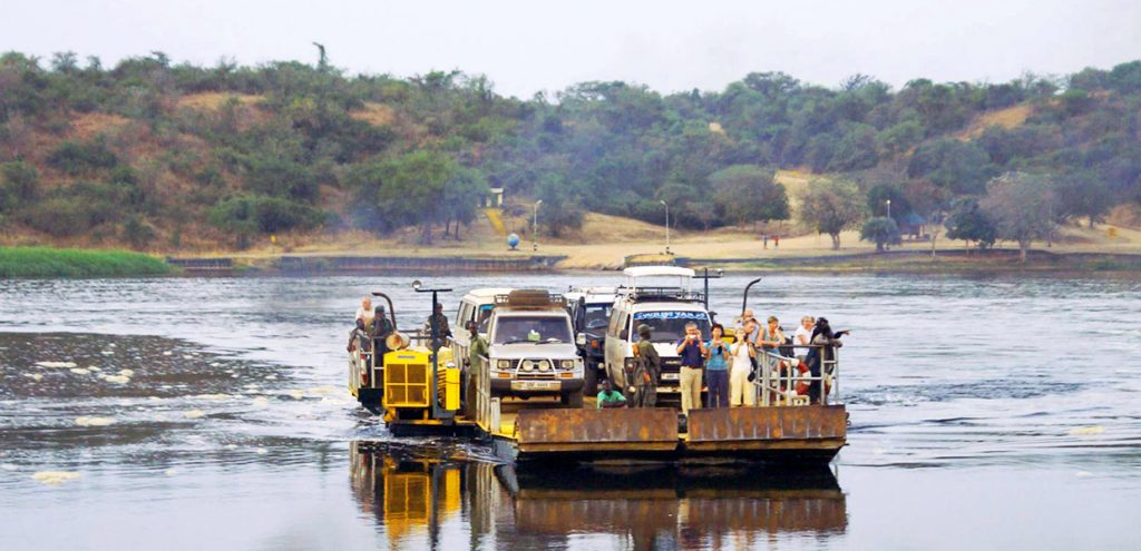 Murchison Falls ferry crossing